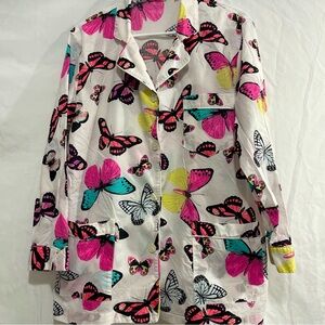 Victoria's Secret Cotton Butterfly Pajama Set